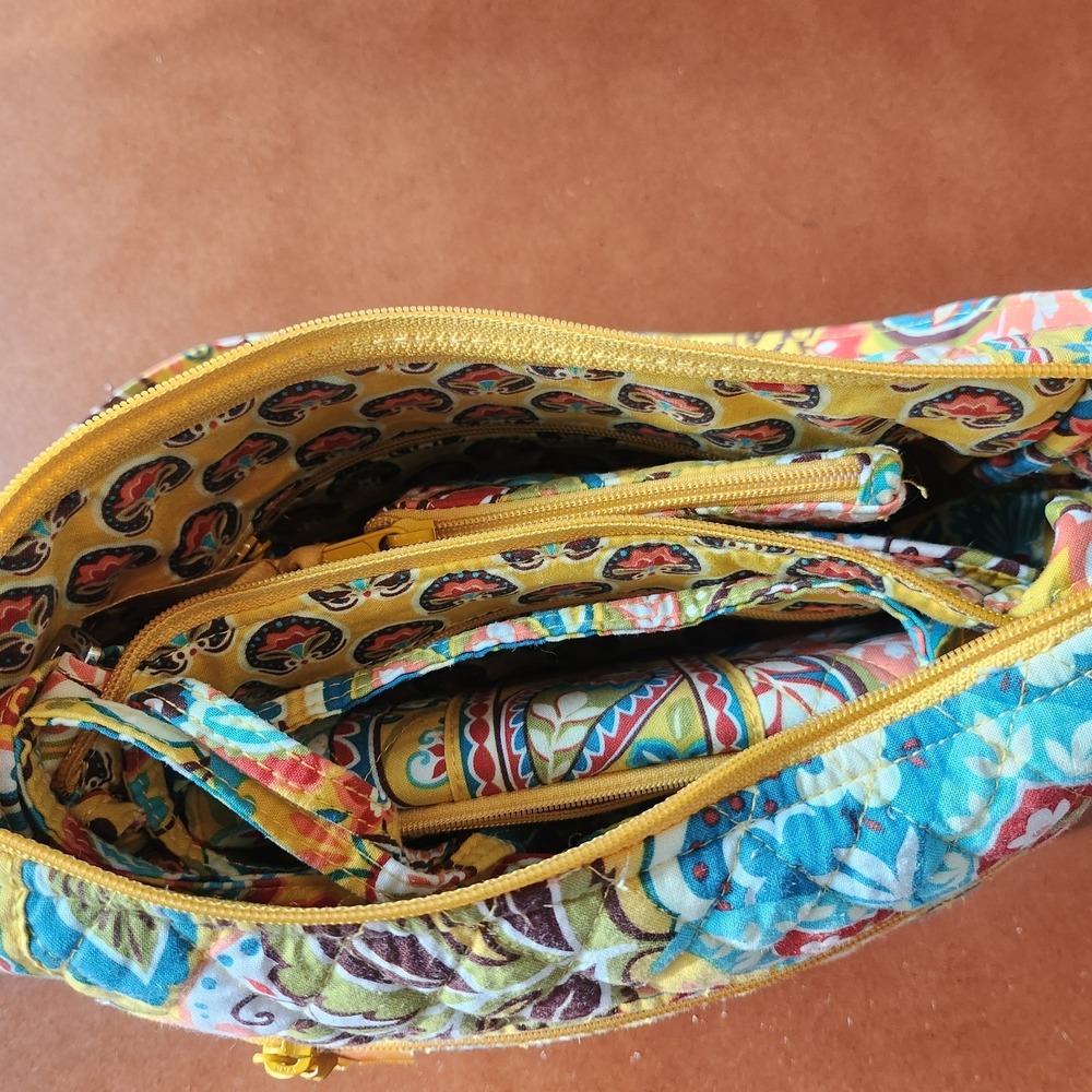 Vera Bradley Retired 4 pc Provencal Medium and Small Crossbody Wallet Coin Purse - Picture 8 of 8